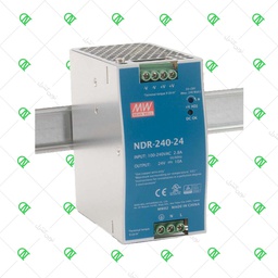 [NDR-240-24] منبع تغذیه مین ول 24 ولت 10 آمپر مدل NDR-240-24